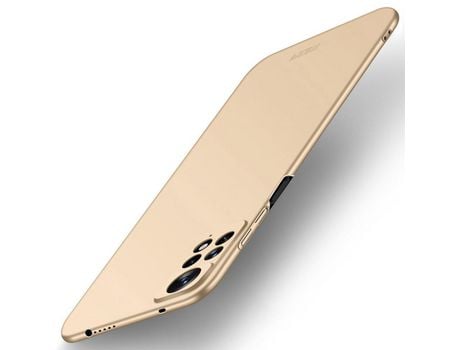 Funda para Xiaomi Redmi Note 11 Pro+, Redmi Note 11 Pro 4G MOFI Piel Sintética Dorado