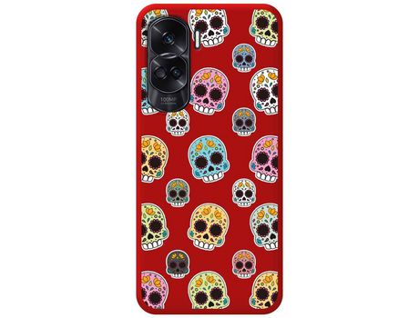 Funda para Honor 5, Honor 90 TUMUNDOSMARTPHONE Silicona Líquida Rojo