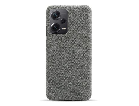 Funda para Xiaomi Redmi Note 12 Pro 5G Piel Sintética Gris