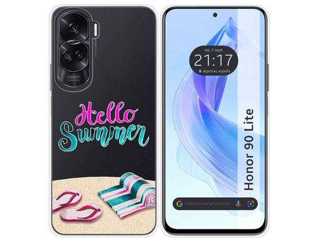 Funda para Honor Lite 5, Honor 90 Lite, Honor 90 TUMUNDOSMARTPHONE Silicona Multicolor