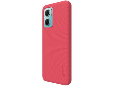 Funda para Xiaomi Redmi 10, Redmi Note 10 5G 10 5G NILLKIN Piel Sintética Rojo