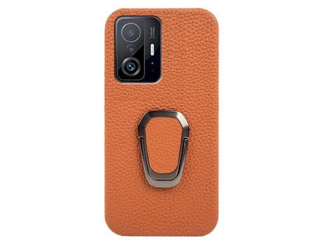 Funda para Xiaomi Xiaomi 11T Piel Sintética Marrón