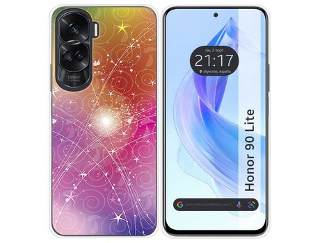 Funda para Honor Lite 5, Honor 90 Lite, Honor 90 TUMUNDOSMARTPHONE Silicona Multicolor