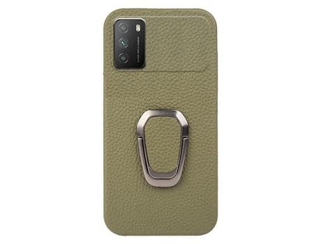 Funda para Xiaomi Poco M3, Redmi 9T, Poco 9T 9 Note 9 4G Piel Sintética Verde