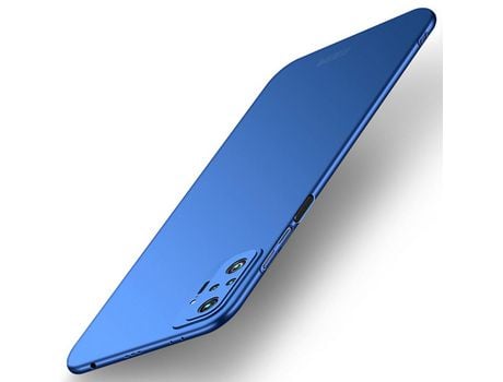 Funda para Xiaomi Redmi Note 10 Pro 4G, Redmi Note 10 Pro MOFI Piel Sintética Azul