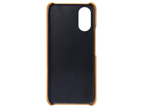 Funda para Xiaomi Poco M4 5G, Poco 5G Piel Sintética Naranja