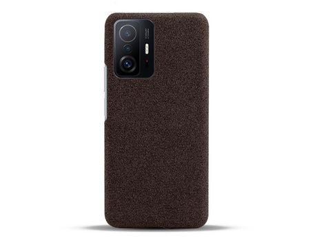 Funda para Xiaomi Xiaomi 11T Pro KSQ Piel Sintética Marrón