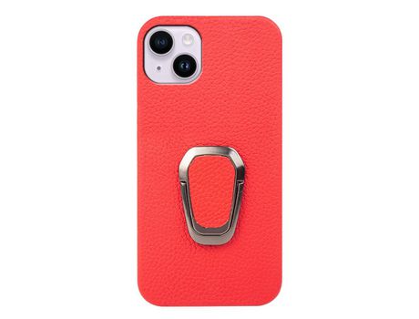 Funda para iPhone 14 Plus Piel Sintética Rojo