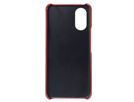 Funda para Xiaomi Poco M4 5G, Poco 5G Piel Sintética Rojo