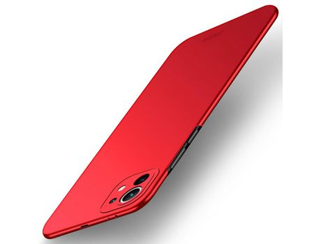 Funda para Xiaomi Mi 11 MOFI Piel Sintética Rojo