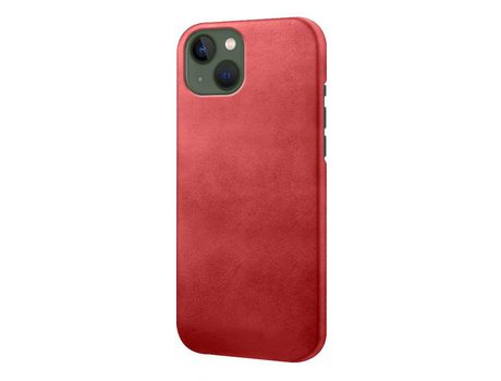 Funda para iPhone 15 Piel Sintética Rojo