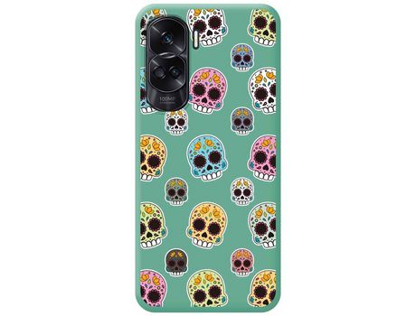 Funda para Honor 5, Honor 90 TUMUNDOSMARTPHONE Silicona Líquida Verde