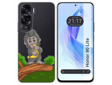 Funda para Honor Lite 5, Honor 90 Lite, Honor 90 TUMUNDOSMARTPHONE Silicona Multicolor
