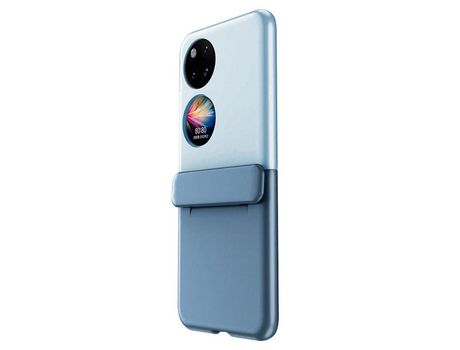 Funda para Huawei P50 Pocket, P50 Piel Sintética Azul