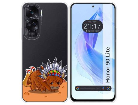 Funda para Honor Lite 5, Honor 90 Lite, Honor 90 TUMUNDOSMARTPHONE Silicona Multicolor