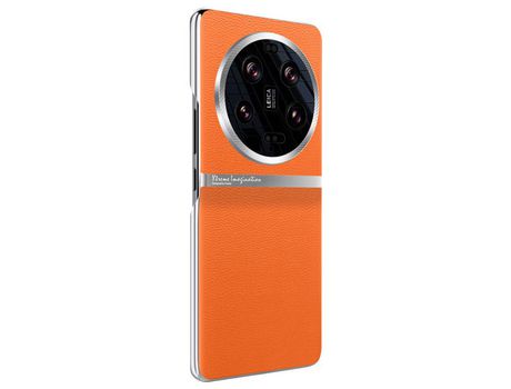 Funda para Xiaomi Xiaomi 13 Piel Sintética Naranja
