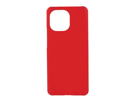 Funda para Xiaomi Mi 11 Piel Sintética Rojo