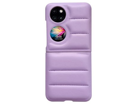 Funda para Huawei P50 Pocket, P50 Piel Sintética Morado