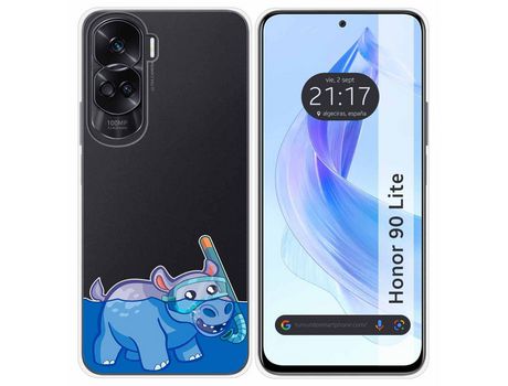 Funda para Honor Lite 5, Honor 90 Lite, Honor 90 TUMUNDOSMARTPHONE Silicona Multicolor