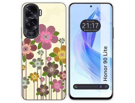 Funda para Honor Lite 5, Honor 90 Lite, Honor 90 TUMUNDOSMARTPHONE Silicona Multicolor