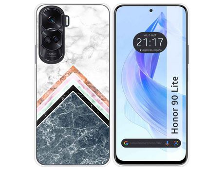 Funda para Honor Lite 5, Honor 90 Lite, Honor 90 TUMUNDOSMARTPHONE Silicona Multicolor