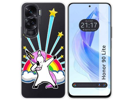 Funda para Honor Lite 5, Honor 90 Lite, Honor 90 TUMUNDOSMARTPHONE Silicona Multicolor