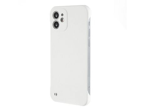 Funda para iPhone 12 Piel Sintética Blanco