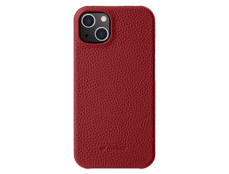 Funda para iPhone 14 MELKCO Piel Sintética Rojo