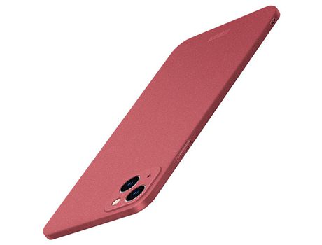 Funda para iPhone 15 MOFI Piel Sintética Rojo