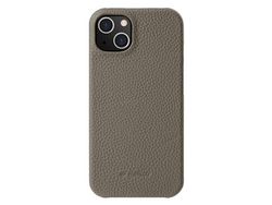 Funda para iPhone 15 Plus MELKCO Piel Sintética Gris