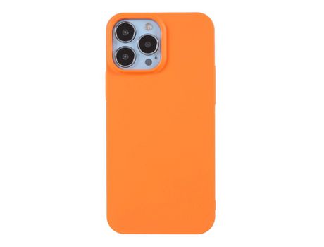 Funda para iPhone 13 Pro Max X-LEVEL Piel Sintética Naranja