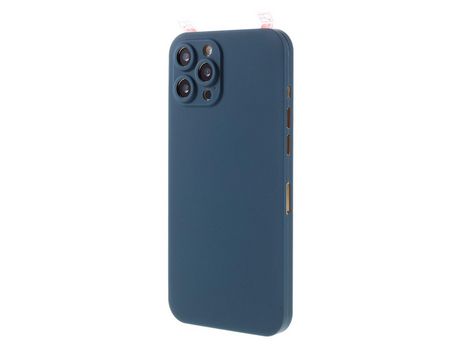 Funda para iPhone 12 Pro Max RURIHAI Piel Sintética Azul