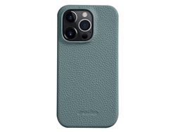 Funda para iPhone 15 Pro MELKCO Piel Sintética Azul