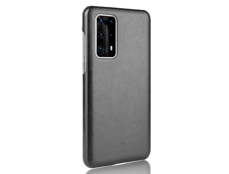 Funda para Huawei P40 Pro, P40 Pro Plus Piel Sintética Negro