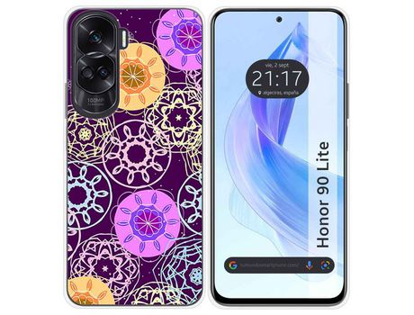 Funda para Honor Lite 5, Honor 90 Lite, Honor 90 TUMUNDOSMARTPHONE Silicona Multicolor