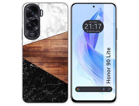 Funda para Honor Lite 5, Honor 90 Lite, Honor 90 TUMUNDOSMARTPHONE Silicona Multicolor