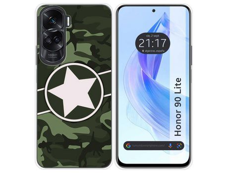 Funda para Honor Lite 5, Honor 90 Lite, Honor 90 TUMUNDOSMARTPHONE Silicona Multicolor