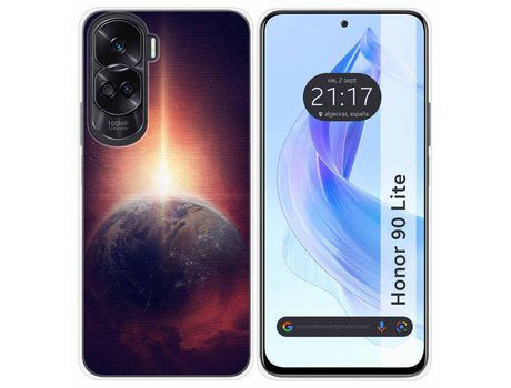 Funda para Honor Lite 5, Honor 90 Lite, Honor 90 TUMUNDOSMARTPHONE Silicona Multicolor