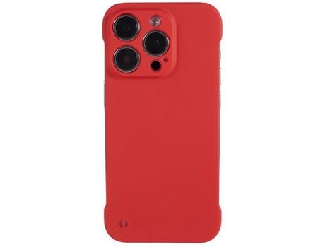 Funda para iPhone 13 Pro Max Piel Sintética Rojo