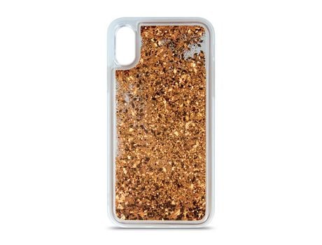Funda para Huawei P Smart 2021 Piel Sintética Dorado
