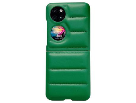 Funda para Huawei P50 Pocket, P50 Piel Sintética Verde