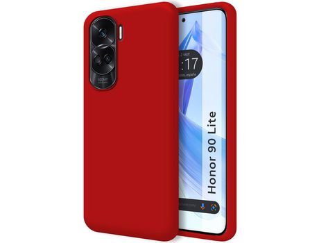Funda para Honor 5, Honor 90 TUMUNDOSMARTPHONE Silicona Líquida Textura Suave Rojo