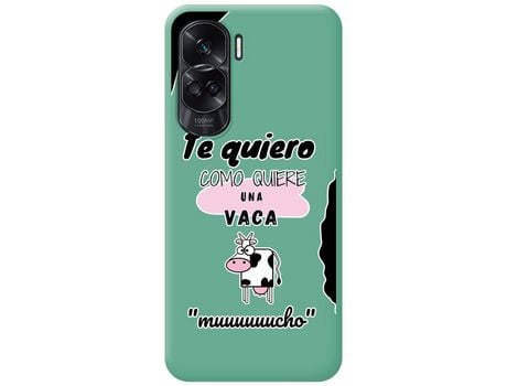 Funda para Honor 5, Honor 90 TUMUNDOSMARTPHONE Silicona Líquida Verde