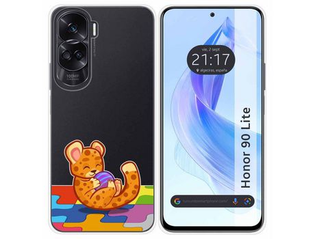 Funda para Honor Lite 5, Honor 90 Lite, Honor 90 TUMUNDOSMARTPHONE Silicona Multicolor