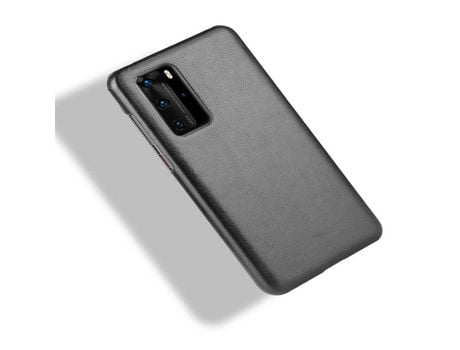 Funda para Huawei P40 Pro Piel Sintética Negro
