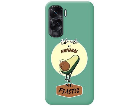 Funda para Honor 5, Honor 90 TUMUNDOSMARTPHONE Silicona Líquida Verde