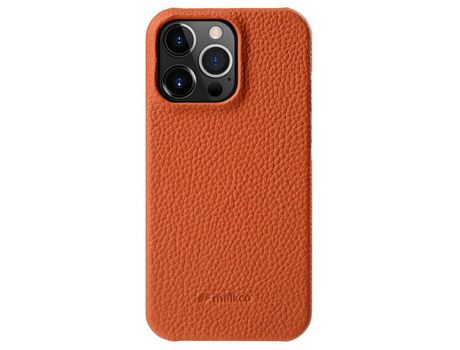 Funda para iPhone 13 Pro Piel Sintética Naranja