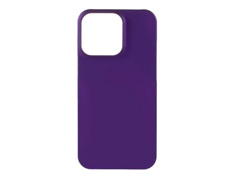 Funda para iPhone 13 Pro Max Piel Sintética Morado