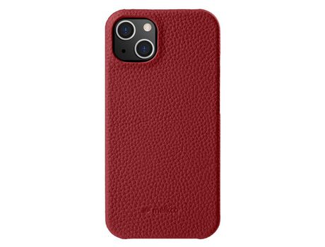 Funda para iPhone 15 MELKCO Piel Sintética Rojo