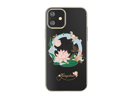 Funda para iPhone 12 KINGXBAR Dorado